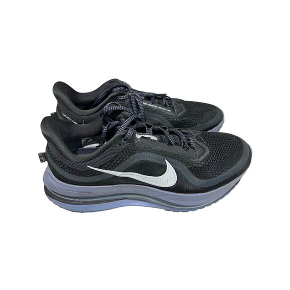 Nike Pegasus Premium Running Shoes HQ2592-006 Black Metallic Silver Size 10.5 - Picture 8 of 12